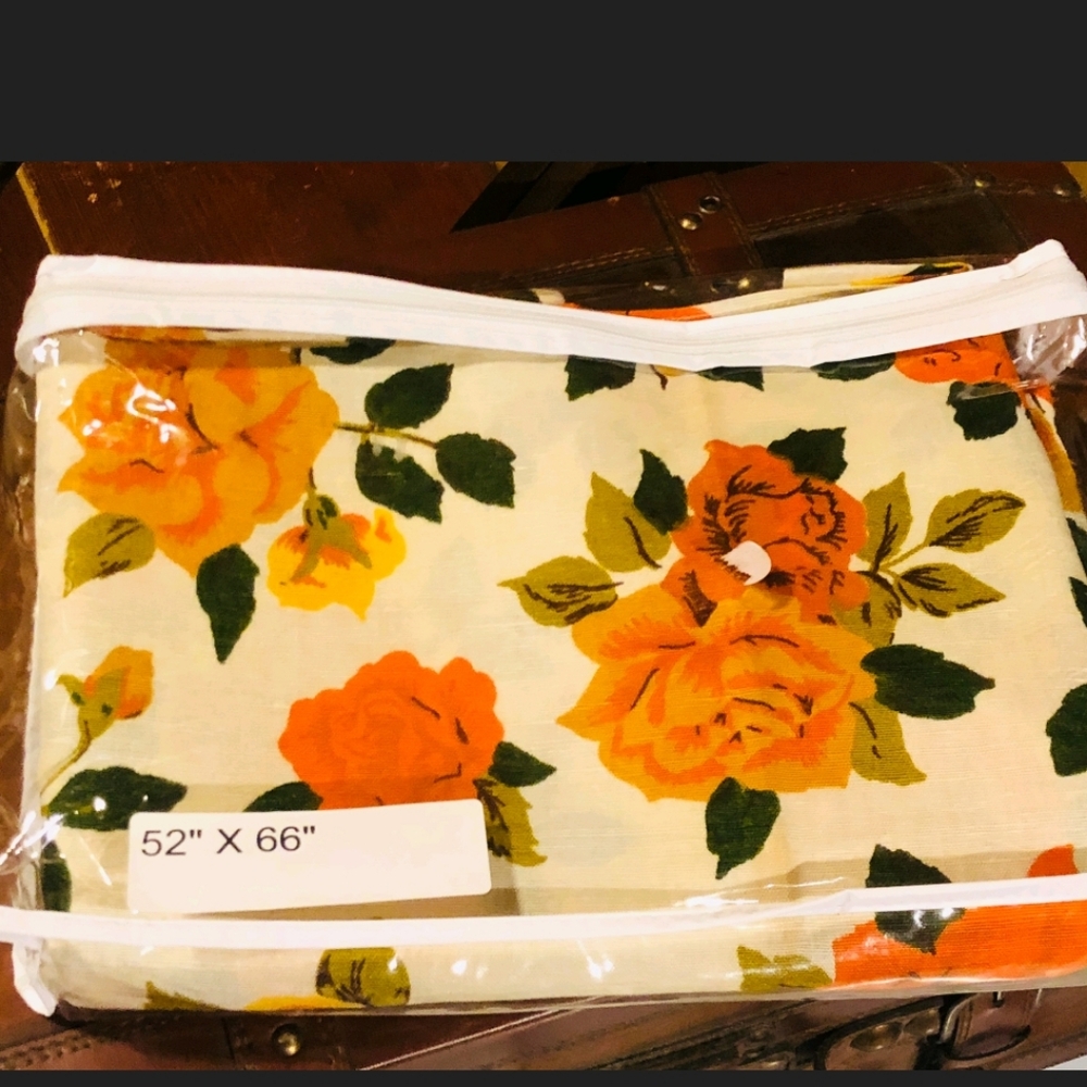 Handmade Cotton  Tablecloth NWOT